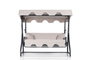 Hanah Home Silla Columpio Triple Jardín Metal Multicolor 240 kg